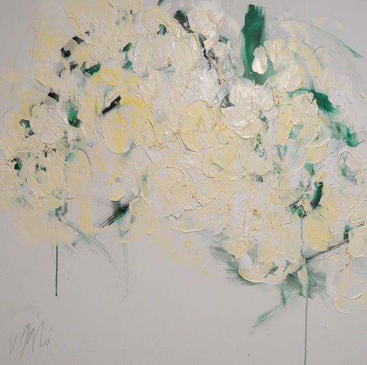 Flowers contemporary painting art