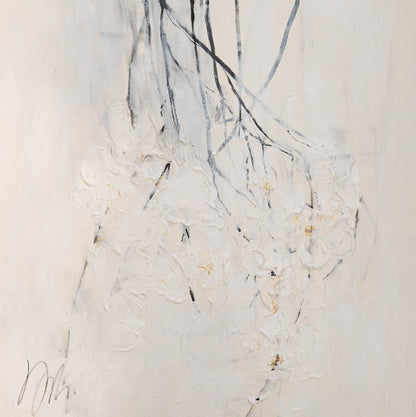 Flowers contemporary painting art