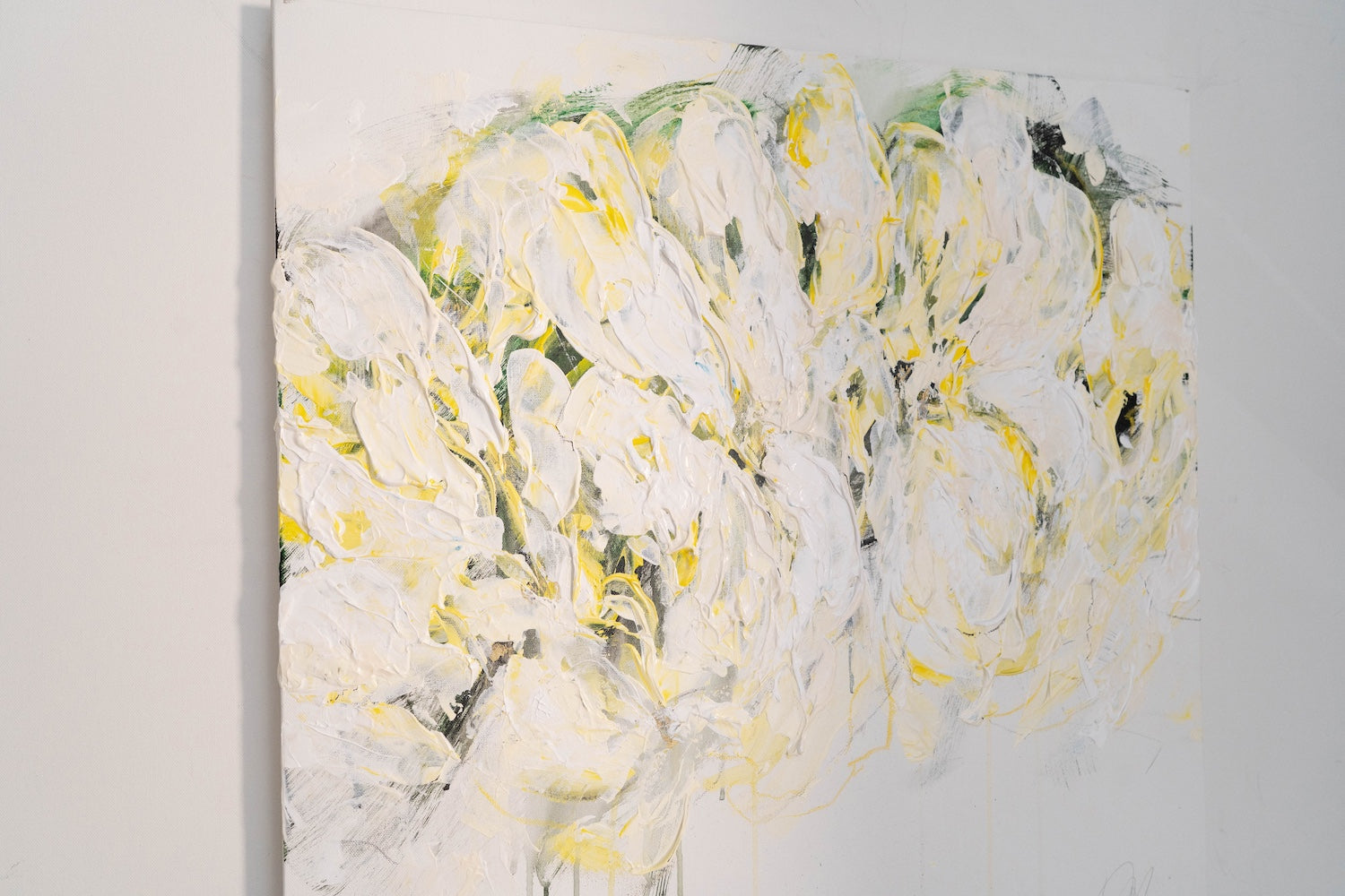Flowers contemporary painting art