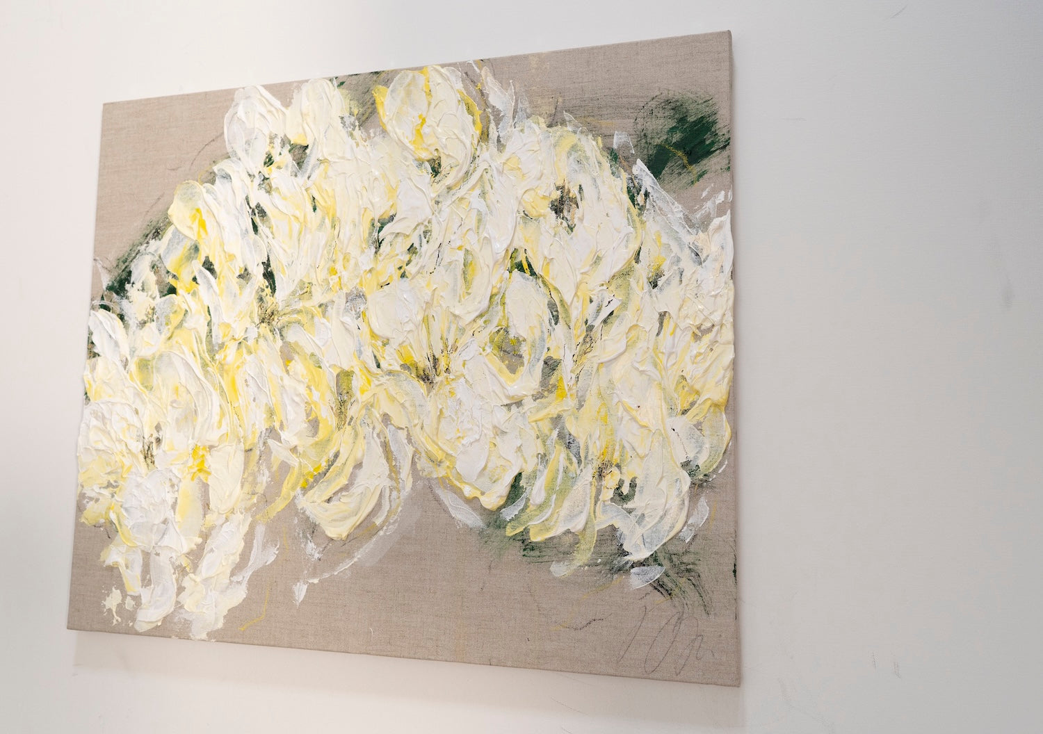 Flowers contemporary painting art