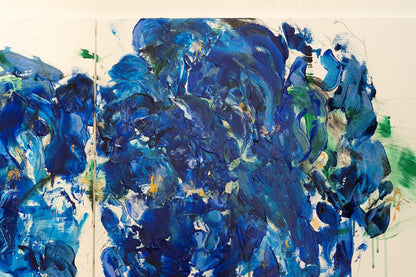Flowers contemporary painting art