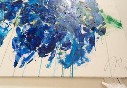 Flowers contemporary painting art