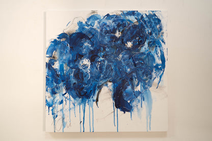 Flowers contemporary painting art