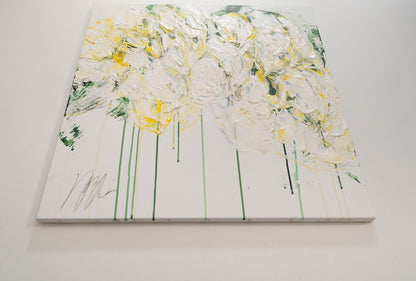 Flowers contemporary painting art