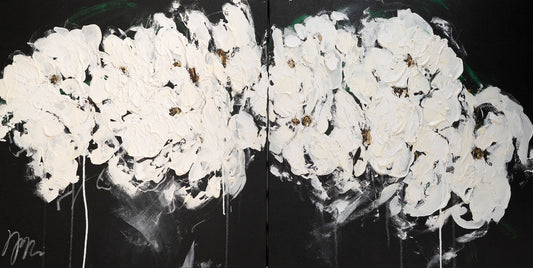 Flowers contemporary painting art