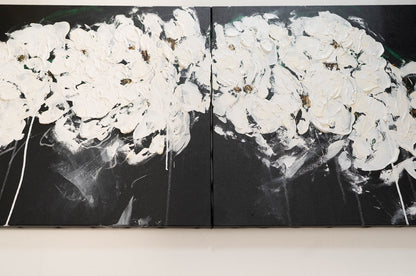 Flowers contemporary painting art