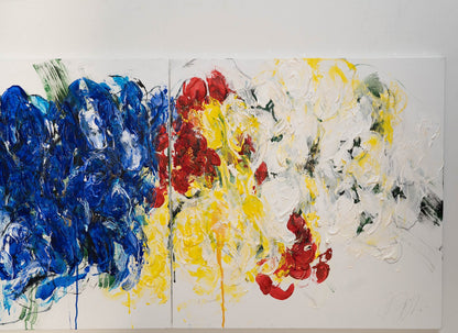 Flowers contemporary painting art