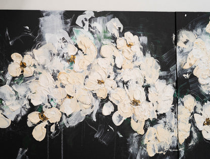 Flowers contemporary painting art