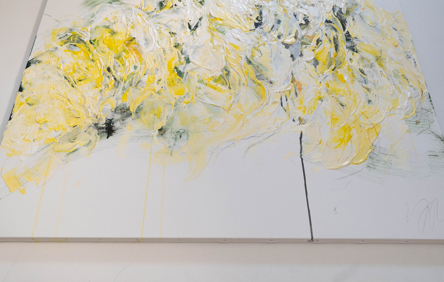 Flowers contemporary painting art