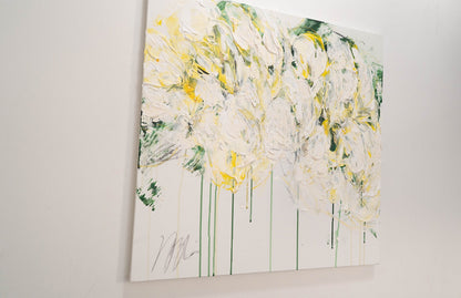 Flowers contemporary painting art