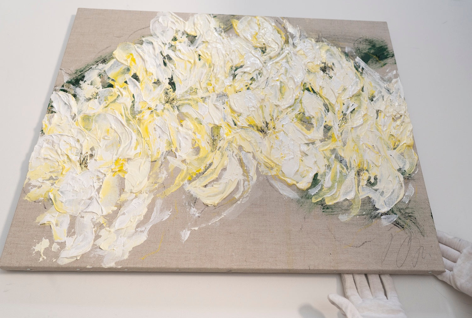 Flowers contemporary painting art