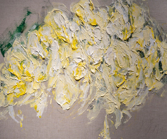 Flowers contemporary painting art