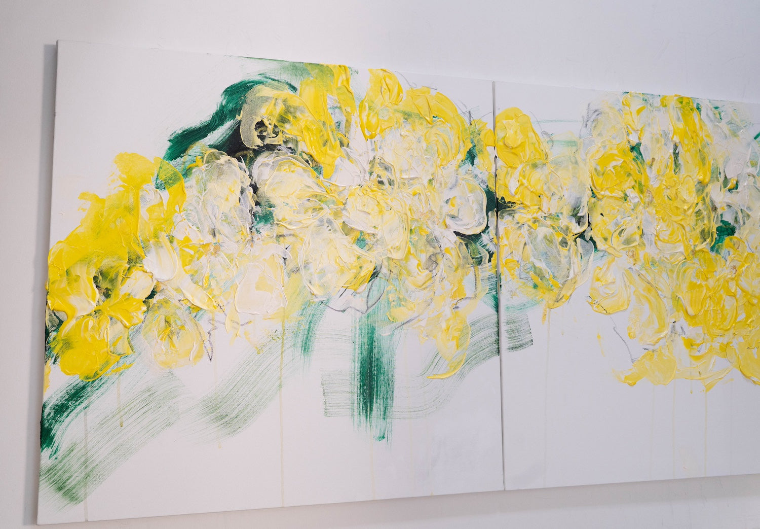 Flowers contemporary painting art