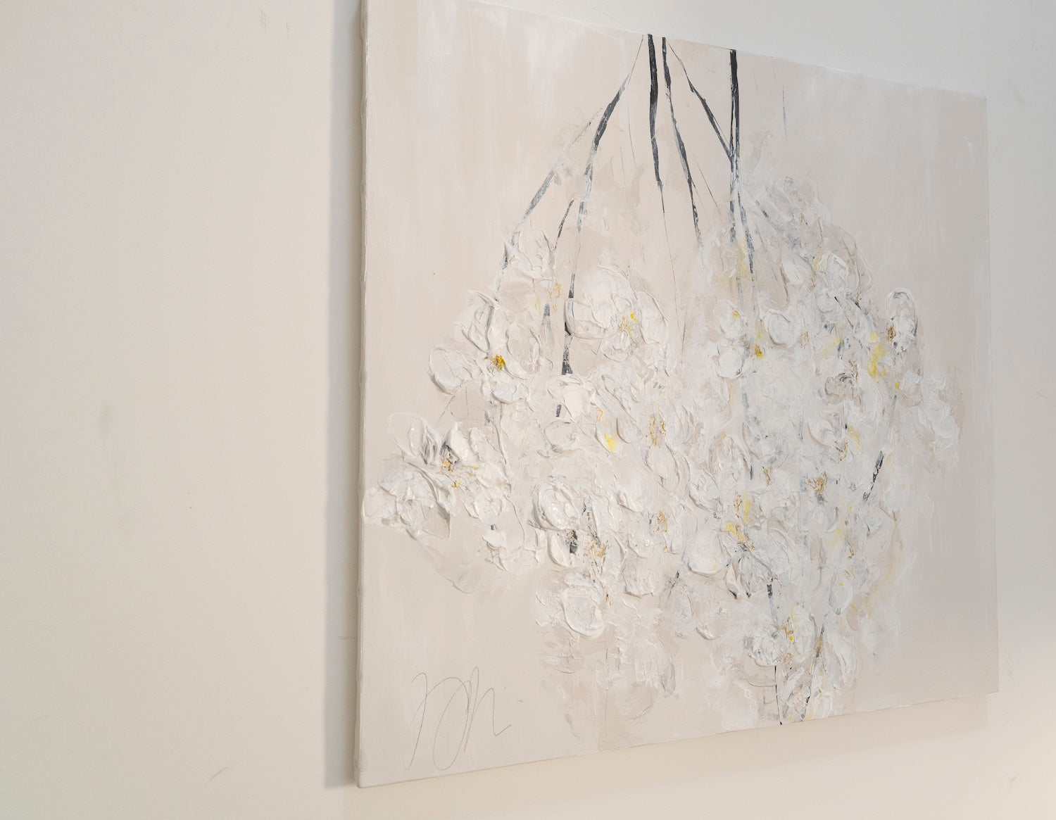 Flowers contemporary painting art