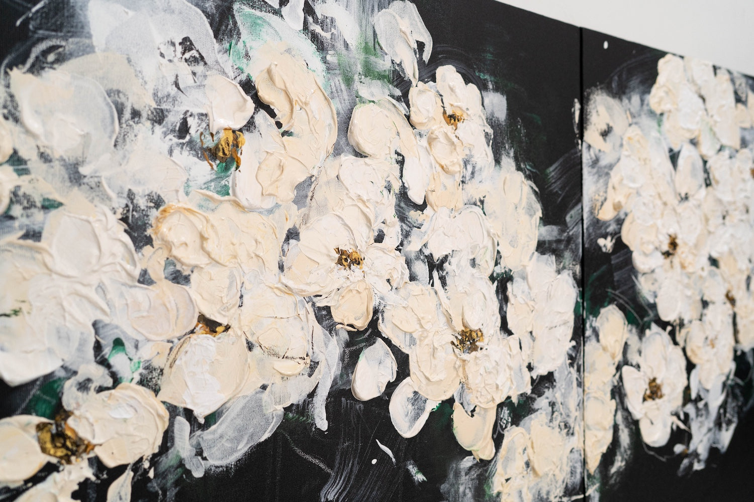 Flowers contemporary painting art