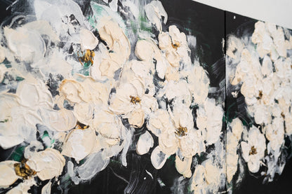 Flowers contemporary painting art