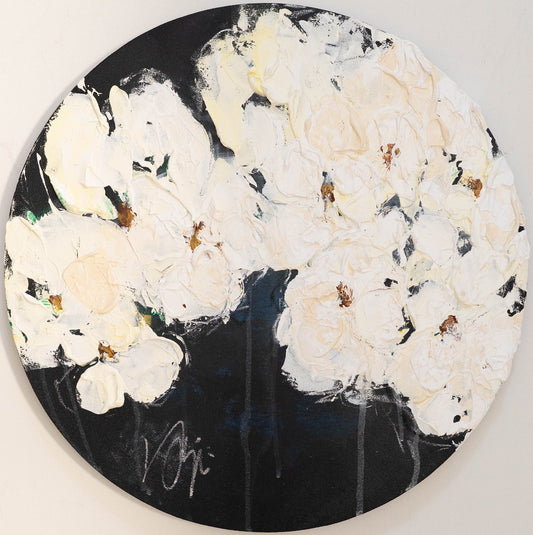 Flowers contemporary painting art