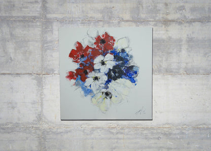 Flowers contemporary painting art
