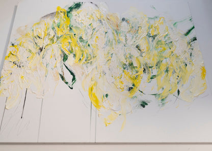 Flowers contemporary painting art