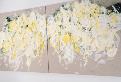 Flowers contemporary painting art