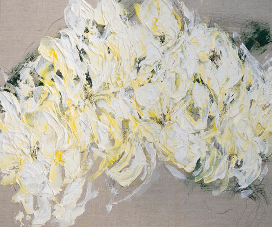 Flowers contemporary painting art