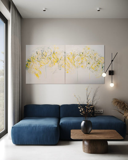 contemporary painting Flowers