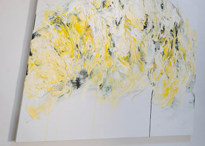 Flowers contemporary painting art