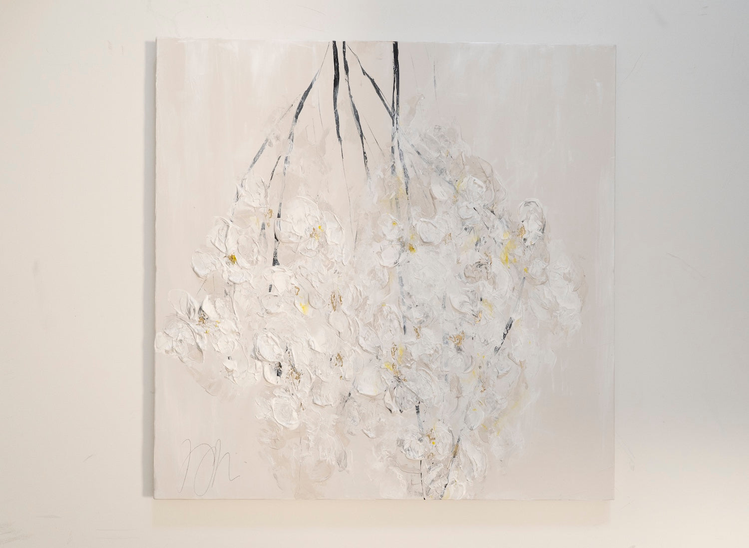 Flowers contemporary painting art