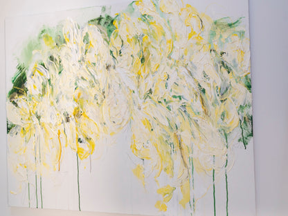 Flowers contemporary painting art
