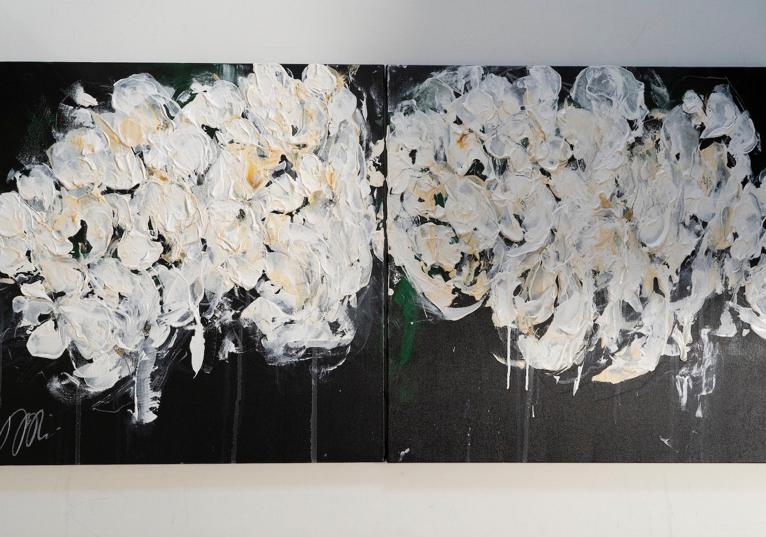 Flowers contemporary painting art