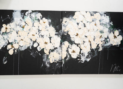 Flowers contemporary painting art