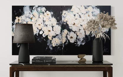Flowers contemporary painting art