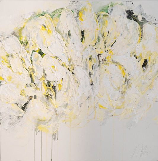 Flowers contemporary painting art