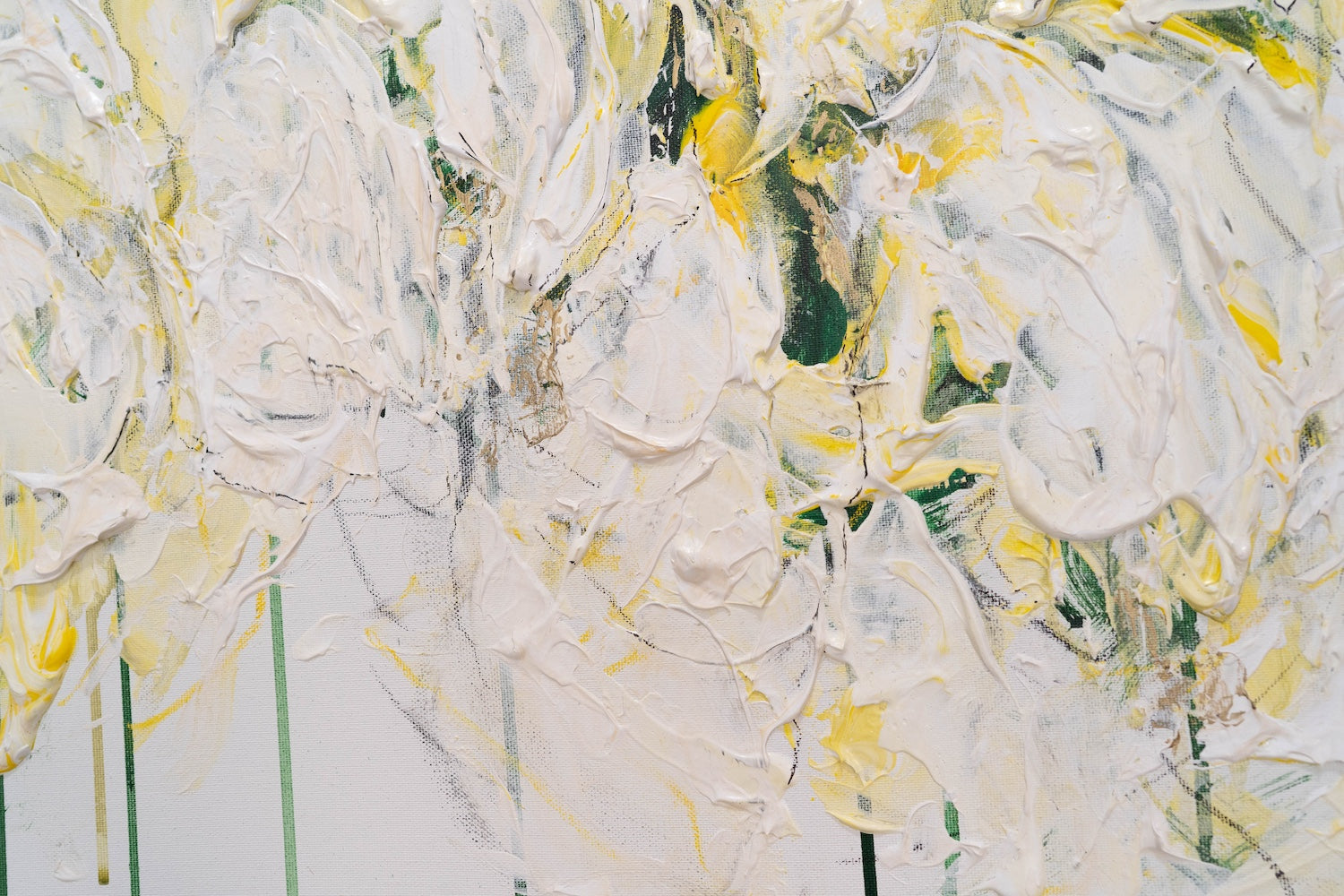 Flowers contemporary painting art
