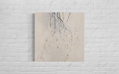 Flowers contemporary painting art