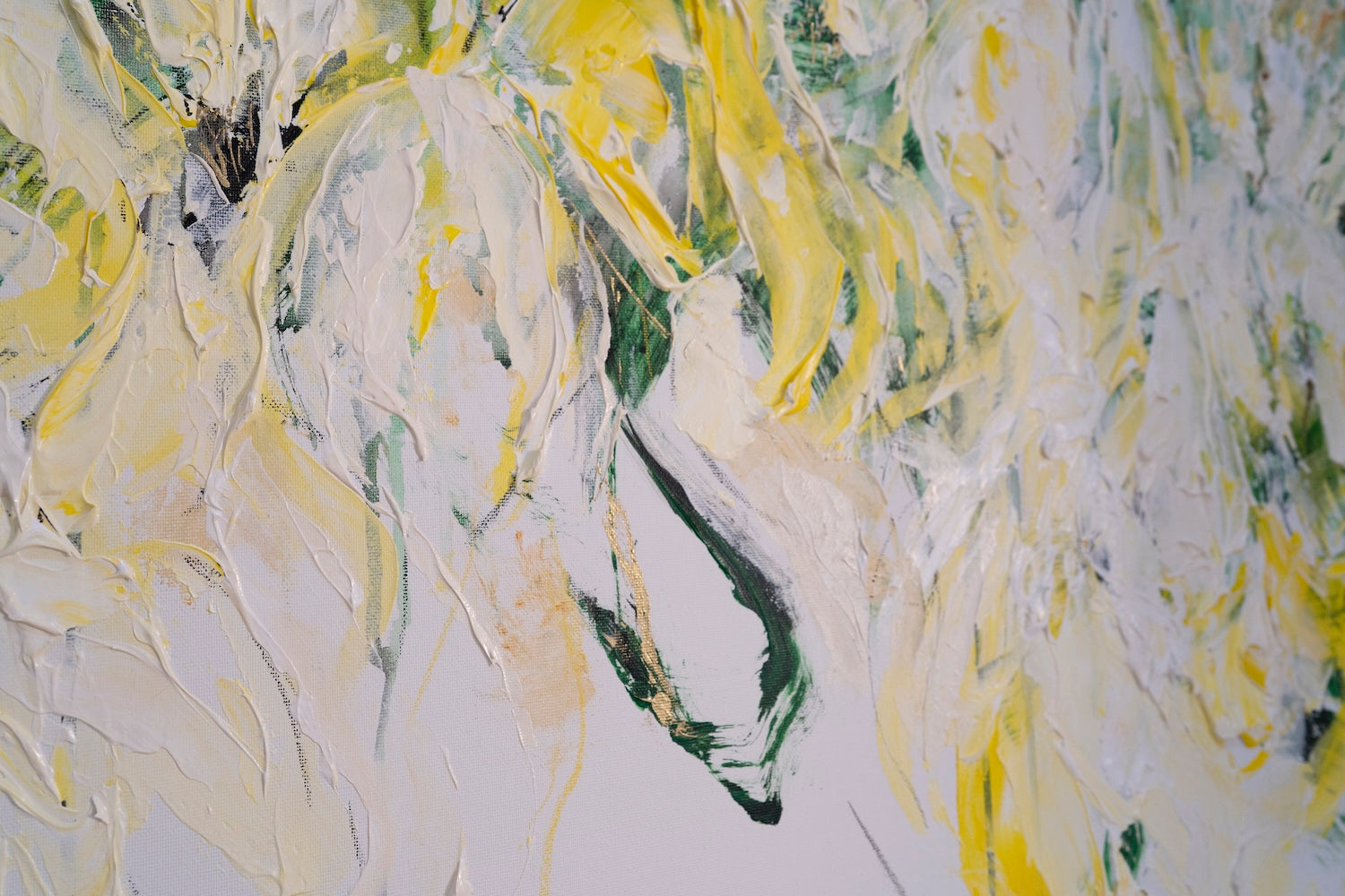 Flowers contemporary painting art