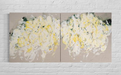 Flowers contemporary painting art