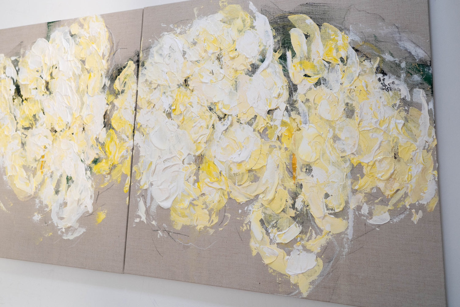 Flowers contemporary painting art