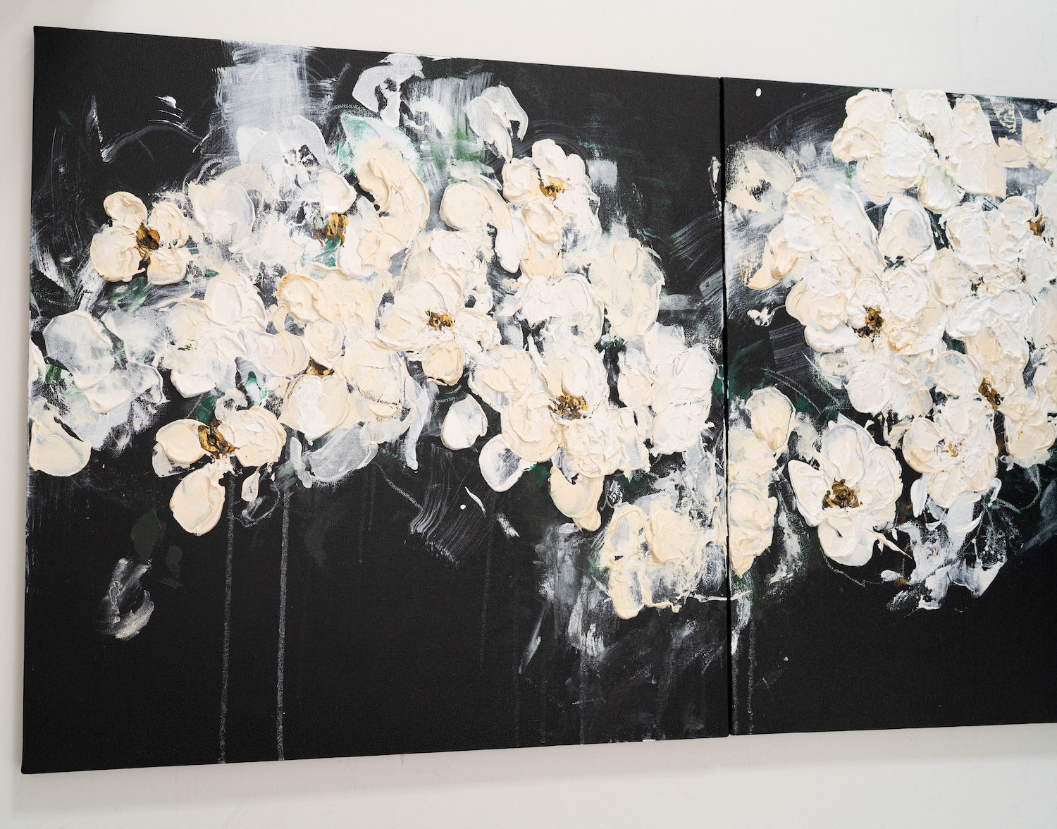 Flowers contemporary painting art