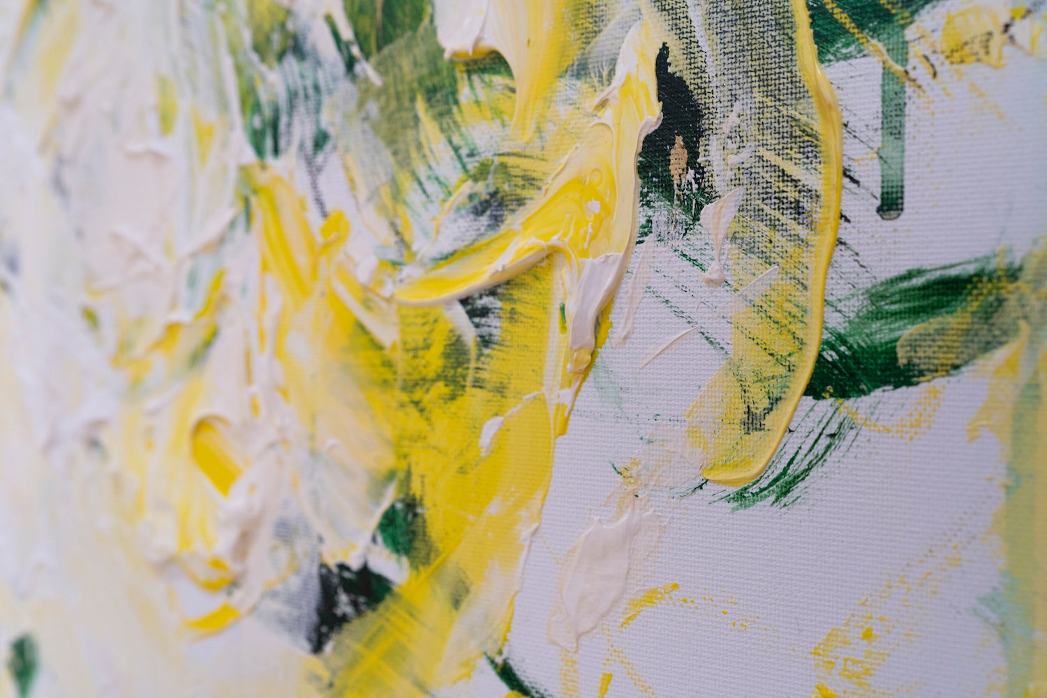 Flowers contemporary painting art