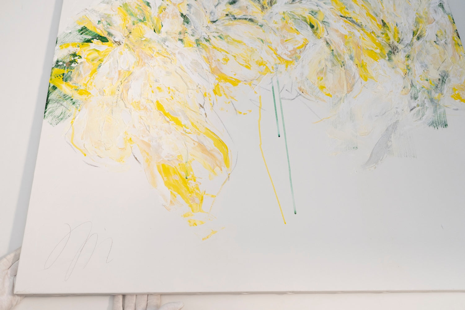 contemporary painting Flowers