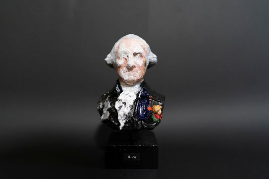 George Washington Sculpture    contemporary sculpture