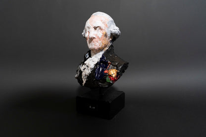 George Washington Sculpture    contemporary sculpture