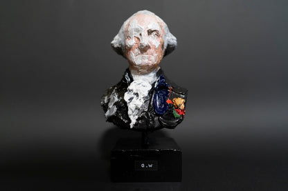 George Washington Sculpture    contemporary sculpture