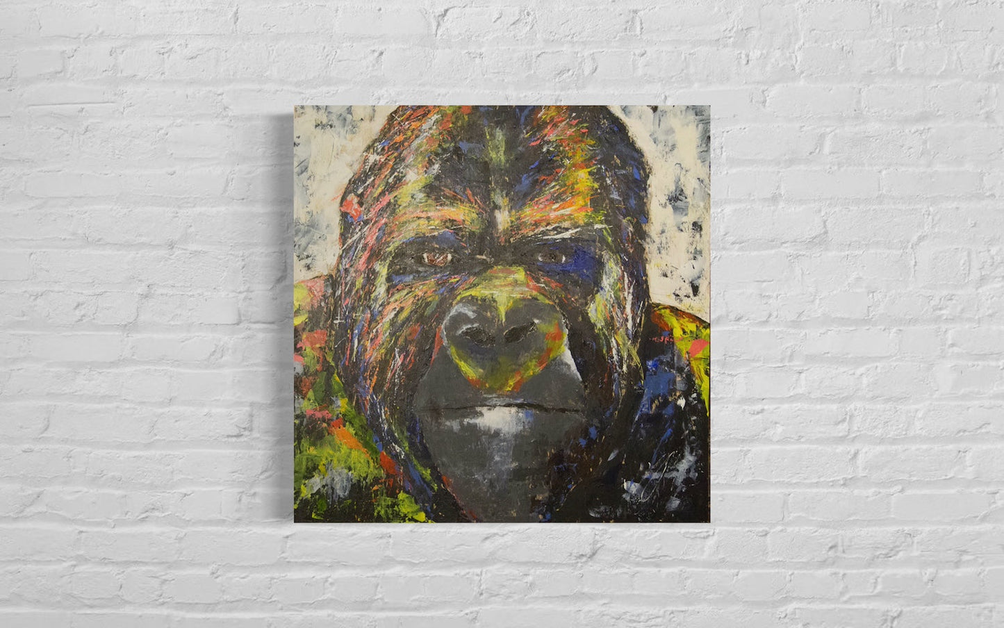 Gorilla contemporary painting art