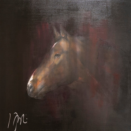 Horse contemporary painting art