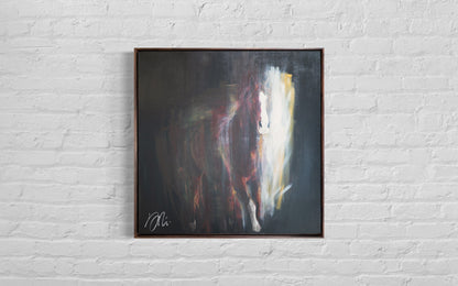 Horse contemporary painting art