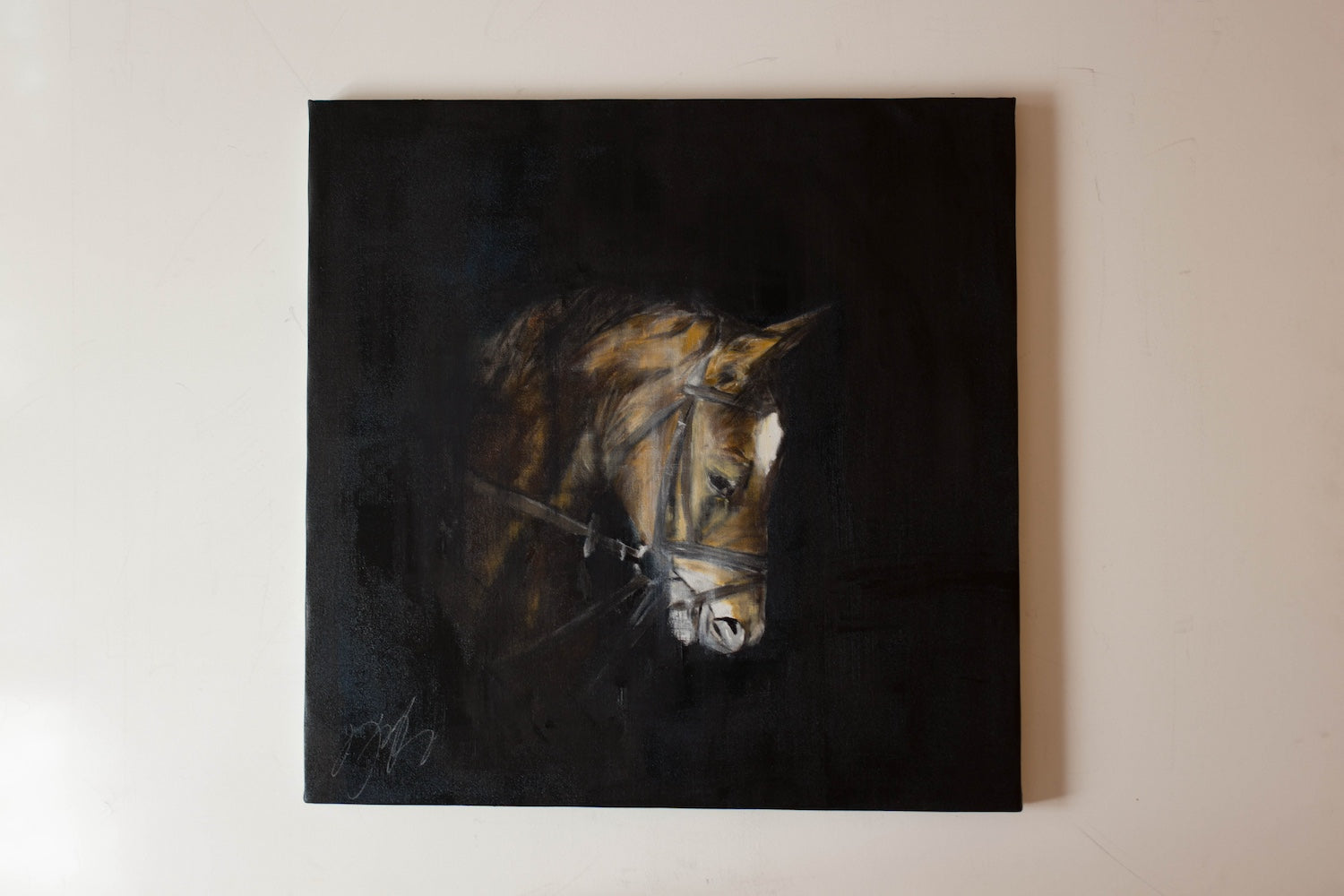 Horse contemporary painting art
