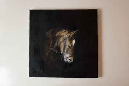 Horse contemporary painting art