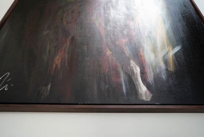 Horse contemporary painting art